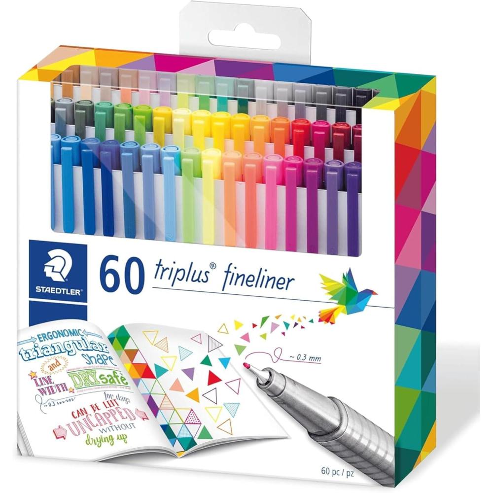 STAEDTLER Fineliner triplus 42pcs(60 Colors)