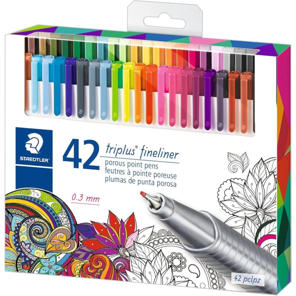 STAEDTLER Fineliner triplus 42pcs(42 Colors)