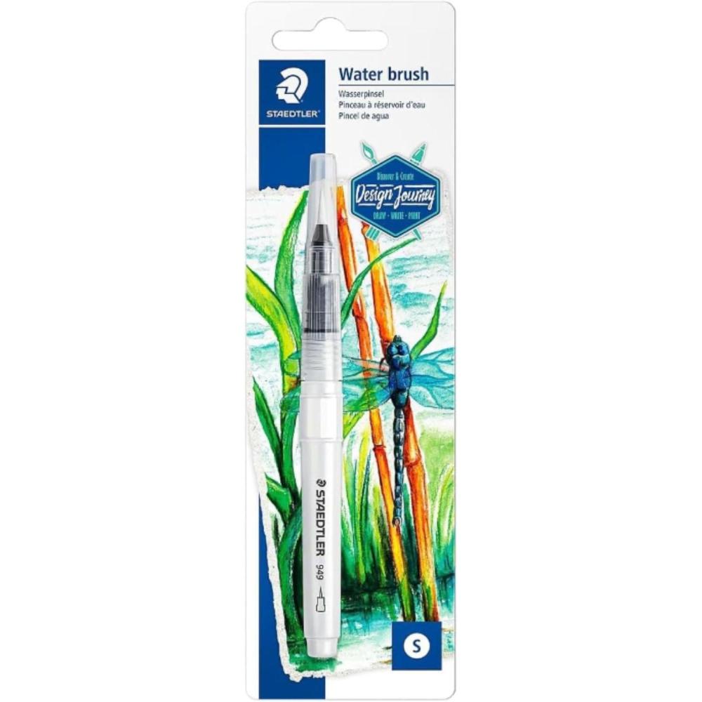 Staedtler Refillable Water Brush, for Watercolor Effects and Blending, Perfect for Painting and Coloring, 949 BK-1-C(pack of 1)