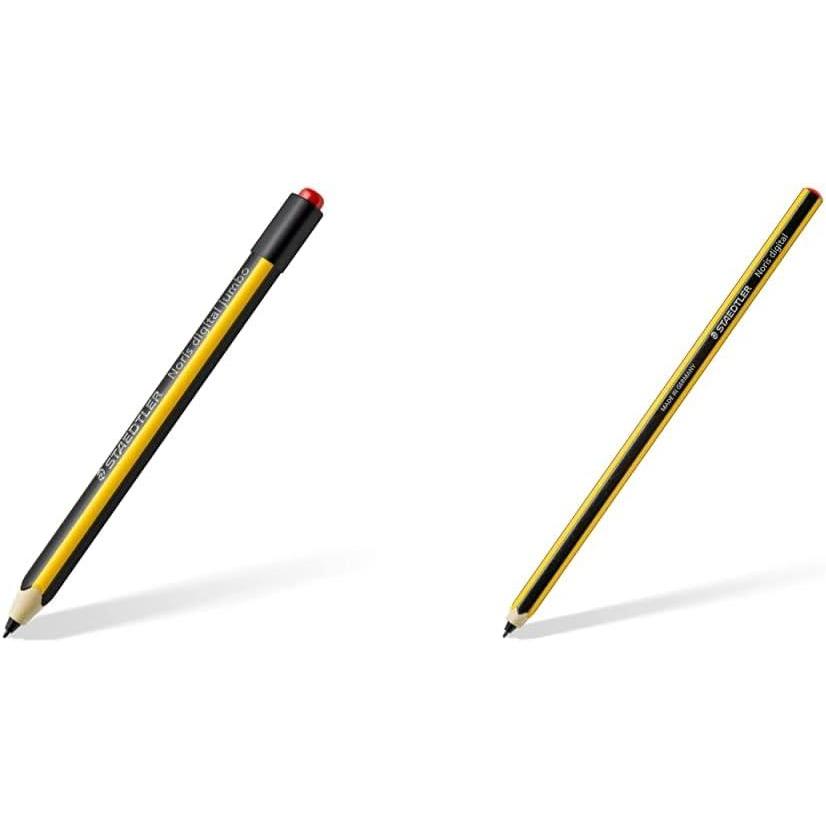 STAEDTLER Noris Digital Writing & Drawing Stylus Bundle – Jumbo and Classic Shapes (180J 22 & 180 22)