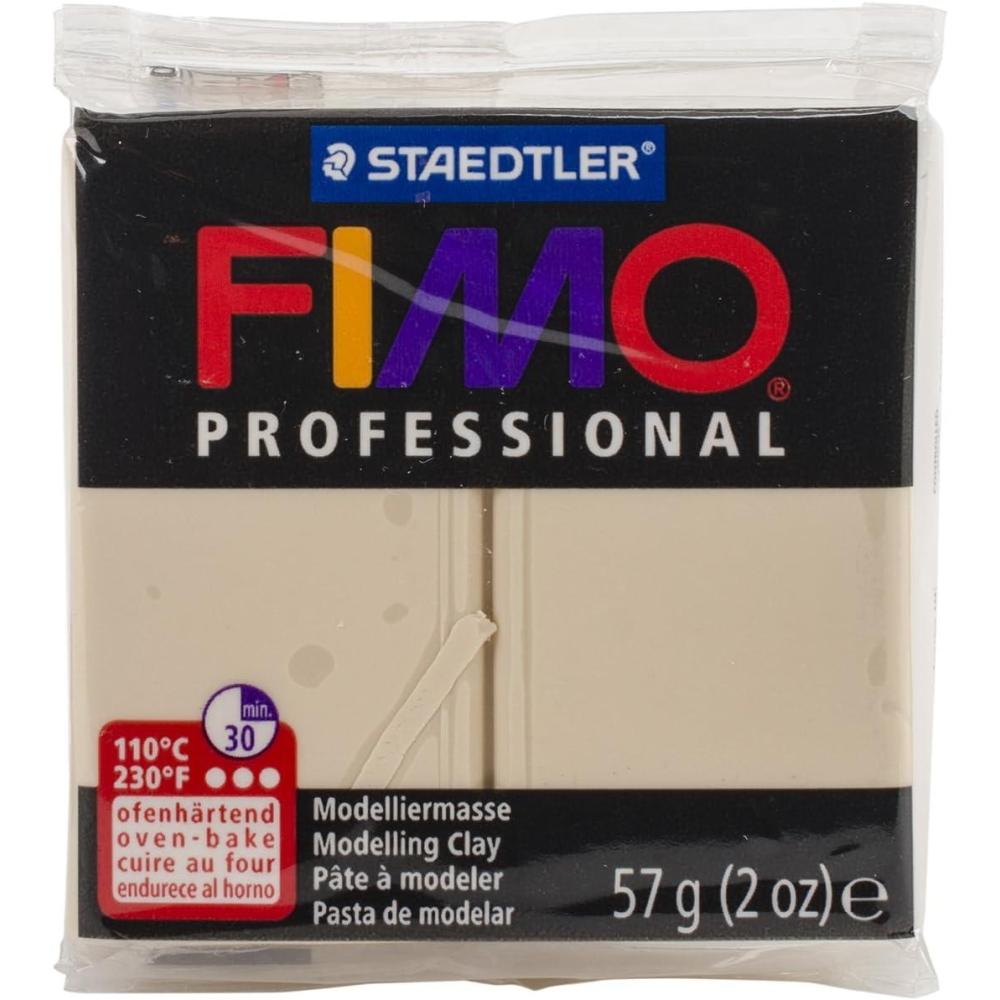 Staedtler Fimo Professional Oven Hardening Modelling Clay, 57G, Green(Champagne)
