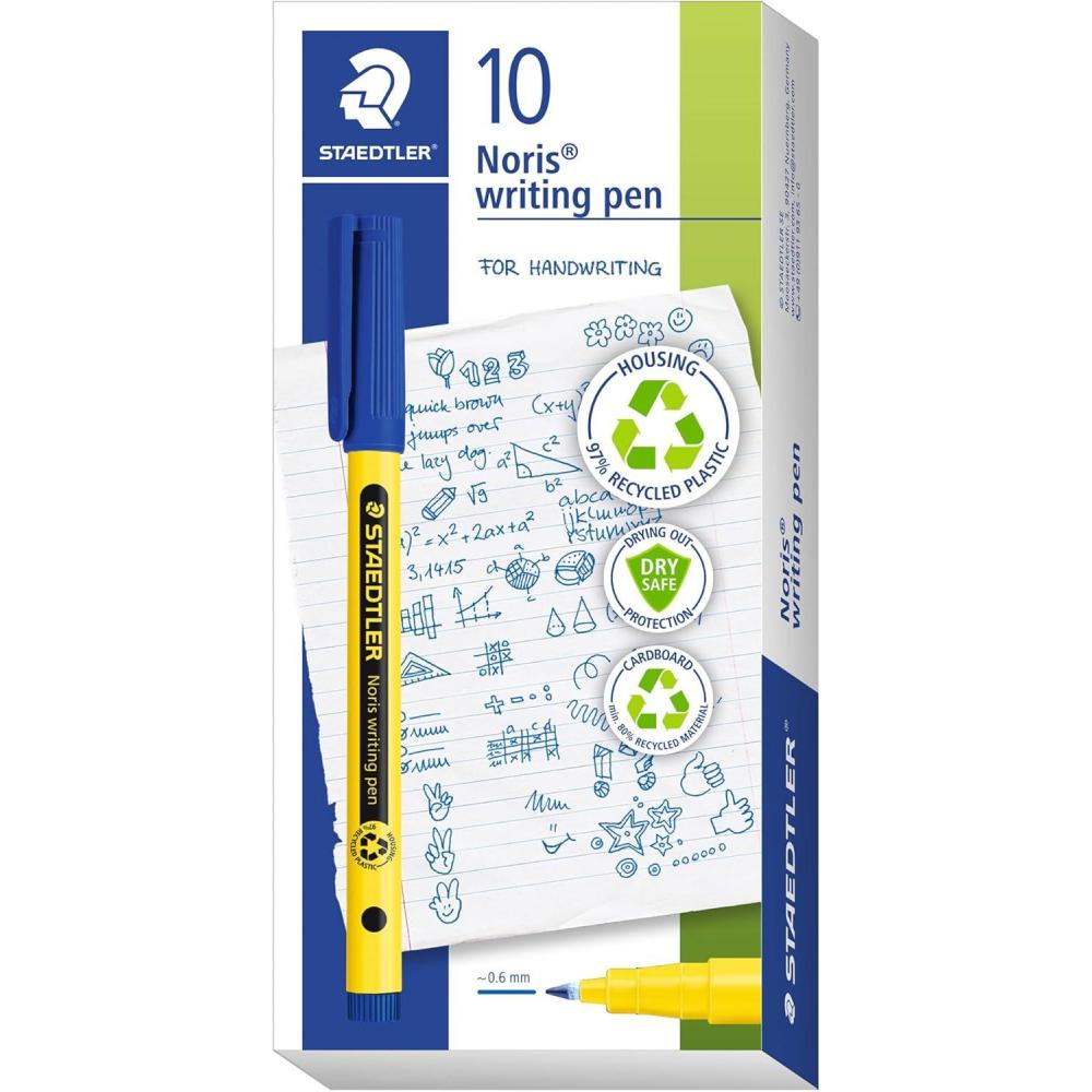 Fineliner Noris writing pen red(Blue)