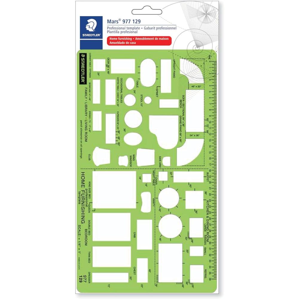 Staedtler Technical Drawing Template (977 129 02)
