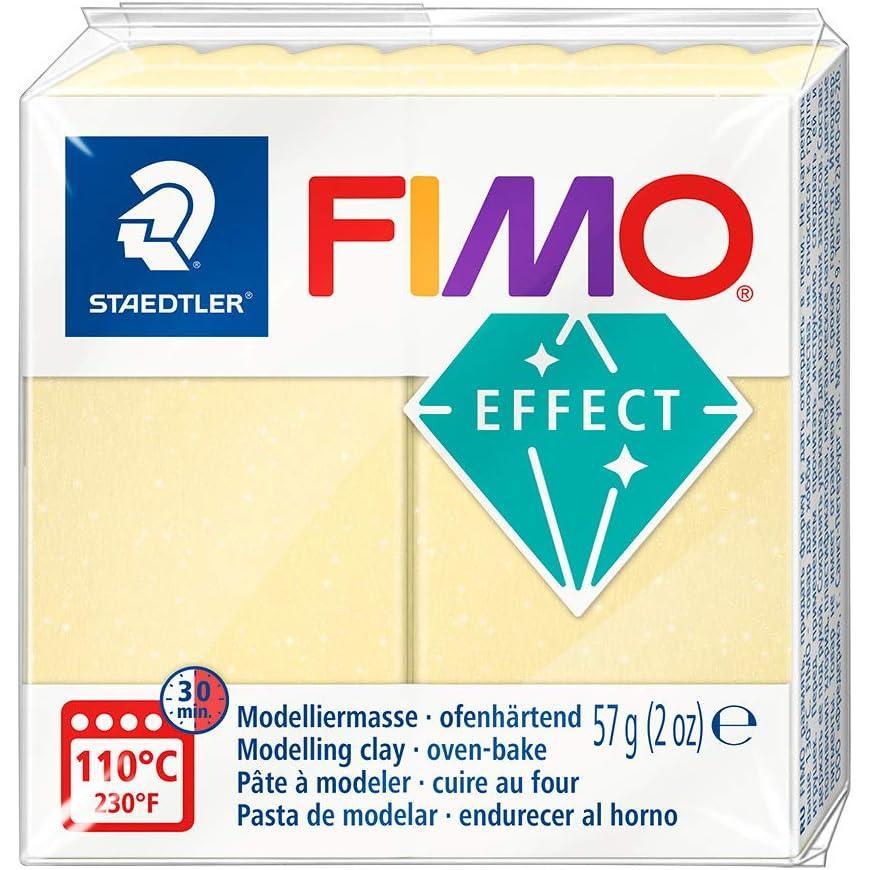 Staedtler FIMO Soft Polymer Clay – -Oven Bake Clay for Jewelry, Sculpting, Crafting, Brilliant Blue 8020-33(citrine)