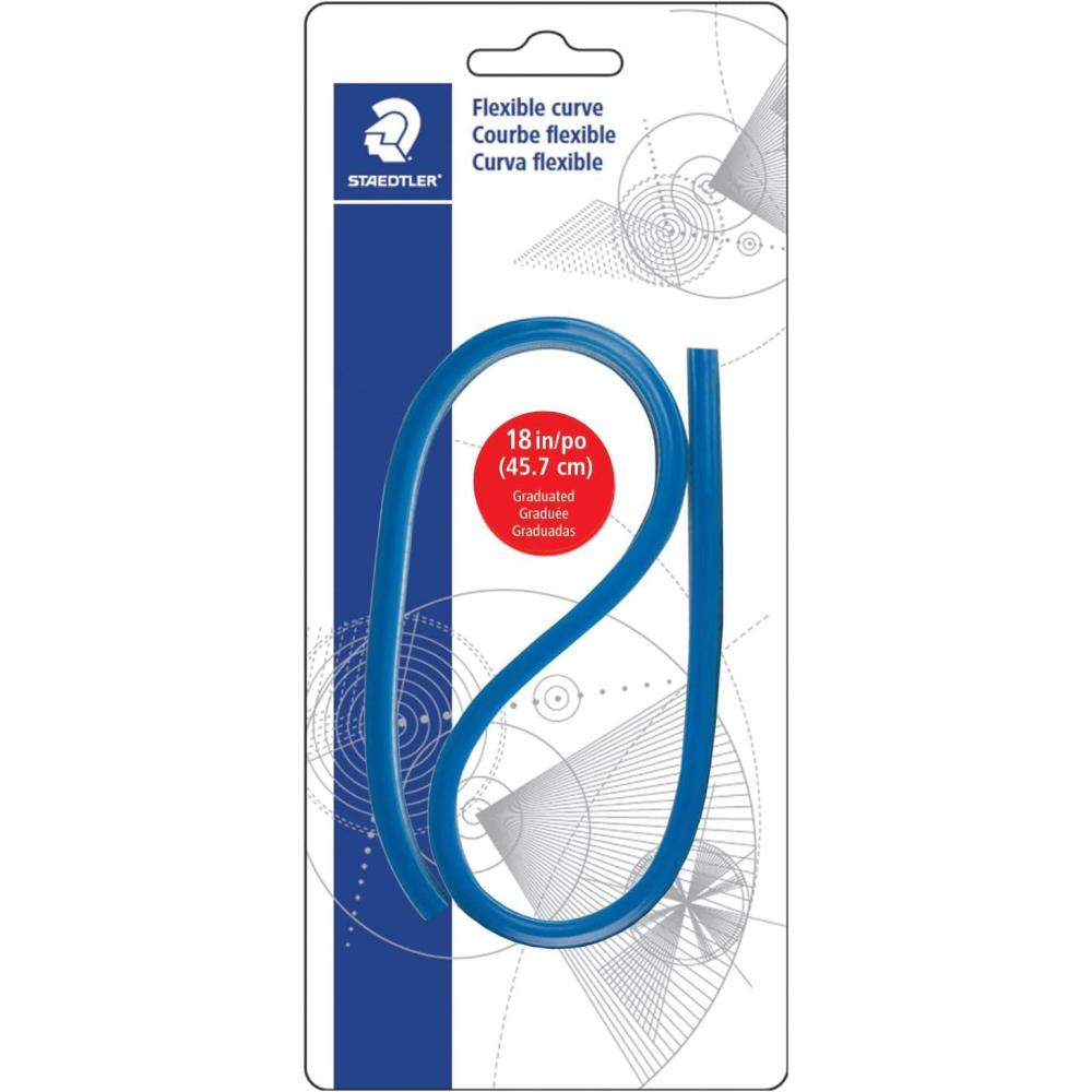 Staedtler Flexible Curve, 18, Black 3T (97160-18BK03), Blue
