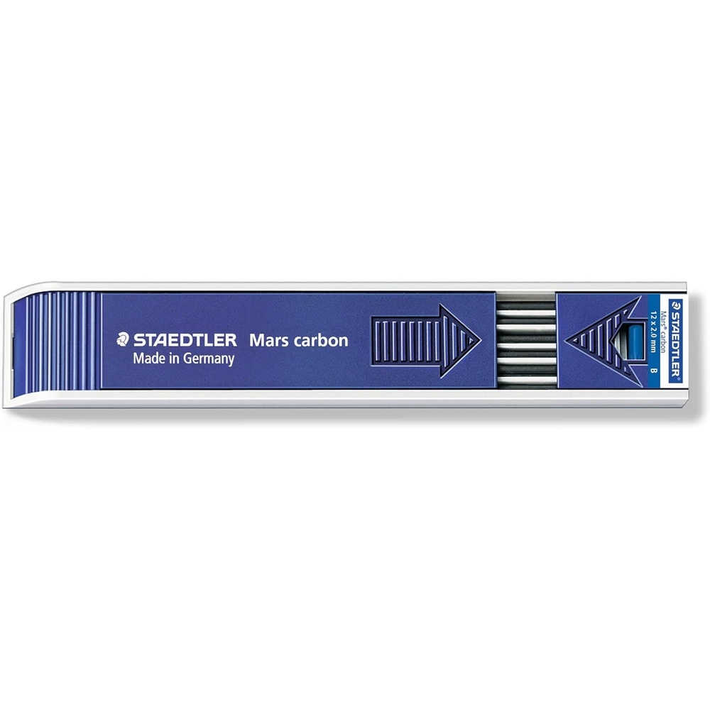 Staedtler Mars Carbon Lead, 12 x 2mm, HB (200-HB)(B)